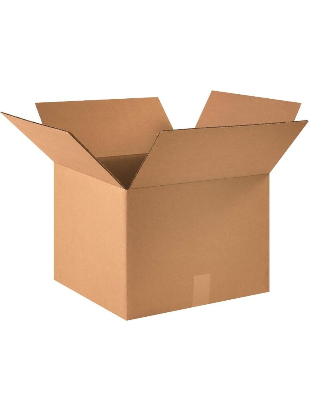 Medium Corrugated Shipping Boxes 16"x16"x12" - 25-Pack for Moving & Storage